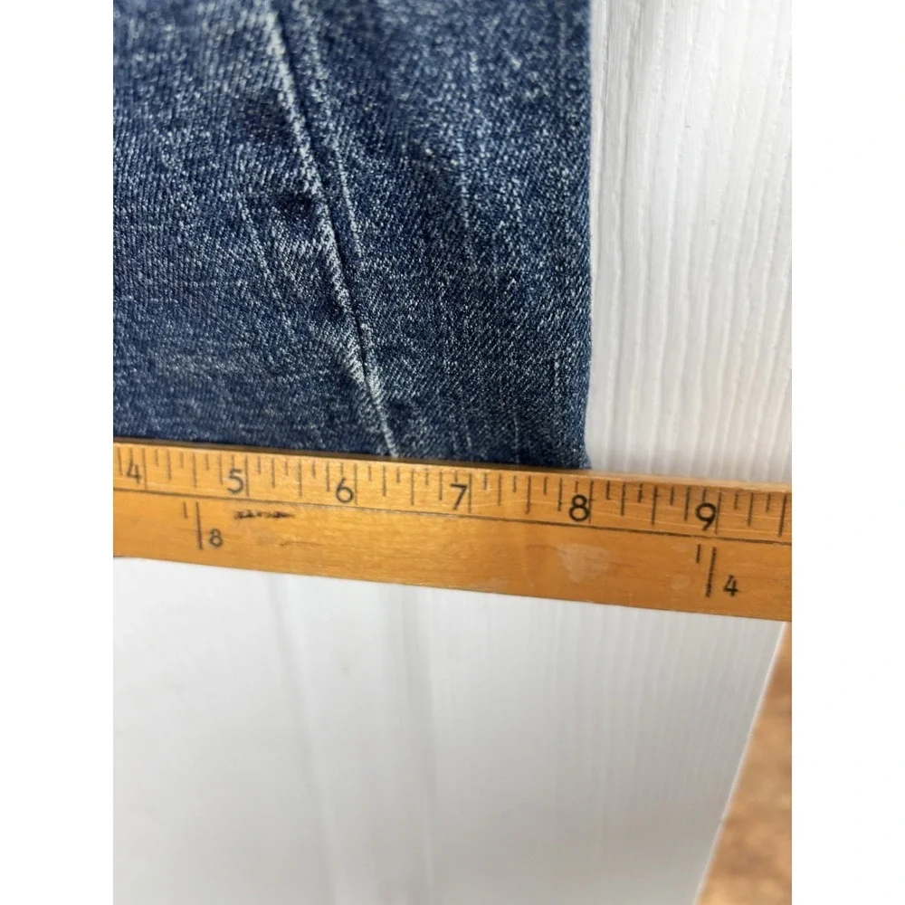 Signature Levi's Mens 30x30 Medium Blue Straight Denim Jeans‎ Mid Rise